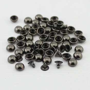 1000set/lot 5-10mm Gun-black Fashion Mushroom Studs And Spikes Punk Rock Rivet For Leather DIY crafts Wholesale With One Mould
1000set/lot 5-10mm Gun-black Fashion Mushroom Studs And Spikes Punk Rock Rivet For Leather DIY crafts Wholesale With One Mould