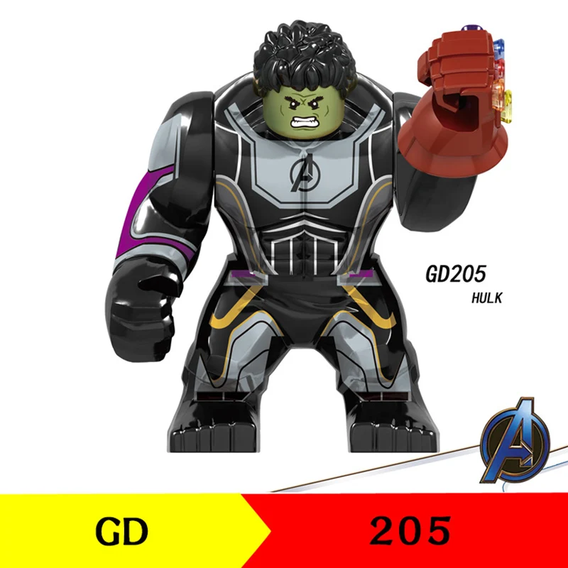 Single Sale LegoINGlys Super Heroes Big Size Minifigure Avengers Hulk Black Panther Spiderman Building Blocks Action Toys Gift
Single Sale LegoINGlys Super Heroes Big Size Minifigure Avengers Hulk Black Panther Spiderman Building Blocks Action Toys Gift