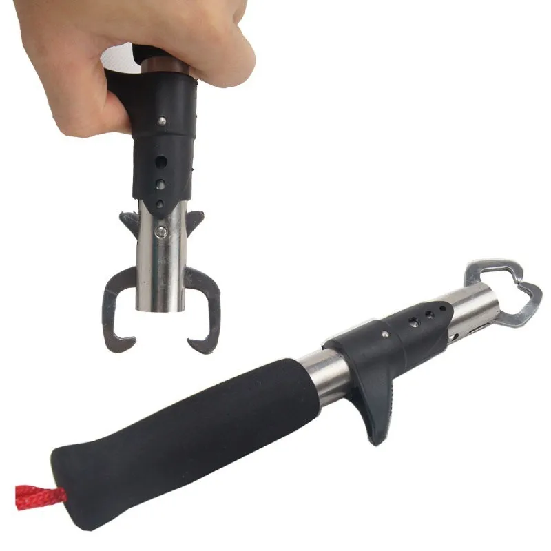 Control Fish Clamp Device Lures Stainless Steel Fishing Lip Grip Holder Grabber Pliers with Weight Scale Ruler Tool Tackle
Control Fish Clamp Device Lures Stainless Steel Fishing Lip Grip Holder Grabber Pliers with Weight Scale Ruler Tool Tackle