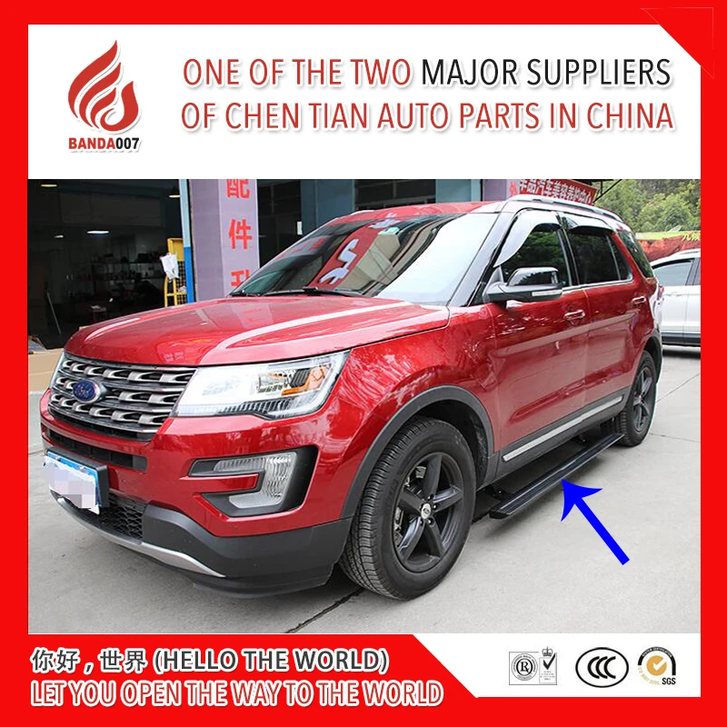 High quality aluminium alloy Automatic scaling Electric pedal side step running board for Explorer 2013 2014 2015 2016 2017
High quality aluminium alloy Automatic scaling Electric pedal side step running board for Explorer 2013 2014 2015 2016 2017