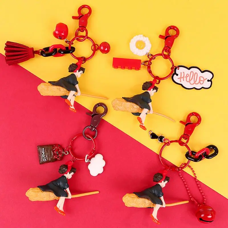 1 Pc new Kawaii Studio Ghibli Hayao Miyazaki Kiki's Delivery Service Kiki Cosplay Keychain bag Pendant figure Toys kids
1 Pc new Kawaii Studio Ghibli Hayao Miyazaki Kiki's Delivery Service Kiki Cosplay Keychain bag Pendant figure Toys kids