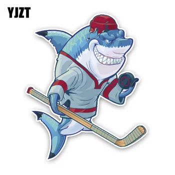 YJZT 13.2*16CM Fashion Lovely Ice Hockey Cartoon Sharks Colored PVC Car Sticker Decoration C1-5395
YJZT 13.2*16CM Fashion Lovely Ice Hockey Cartoon Sharks Colored PVC Car Sticker Decoration C1-5395