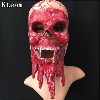New Halloween Bloody Mask Horror Scarry Latex Maskd Skull Zombie Headgear Mask Prank Prop Ornament Red Mascaras Disfraces Toys
New Halloween Bloody Mask Horror Scarry Latex Maskd Skull Zombie Headgear Mask Prank Prop Ornament Red Mascaras Disfraces Toys