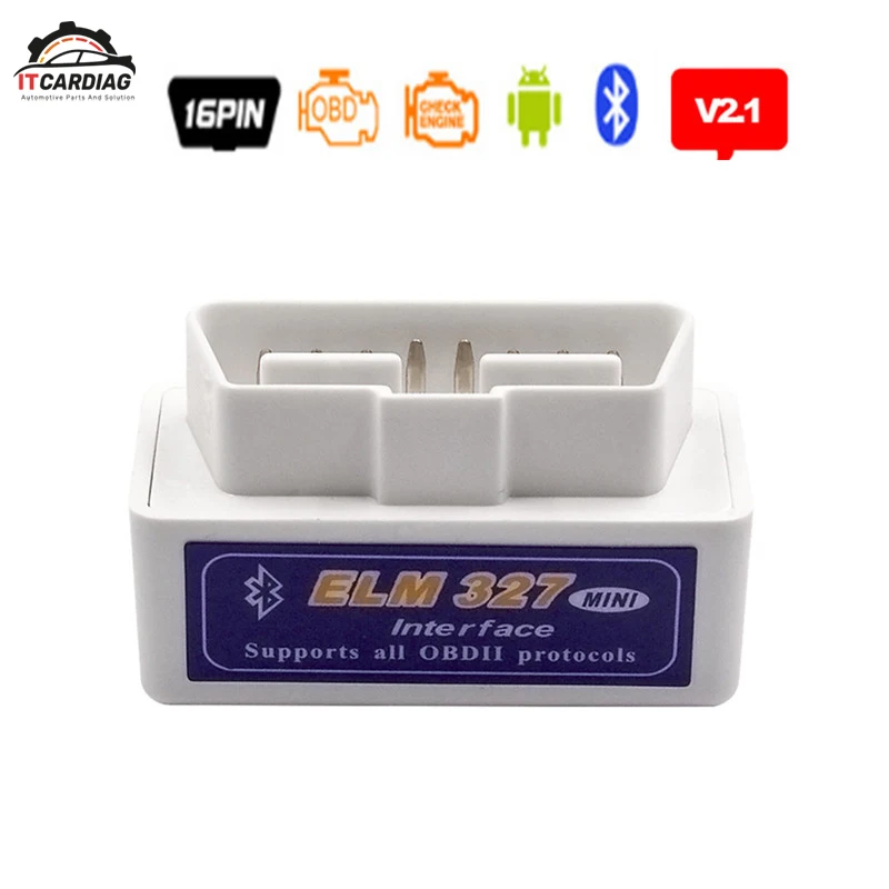 2019 Car OBD2 Diagnostic-Tool Super MINI ELM327 V2.1 Bluetooth Code Scanner Interface OBDII ELM327 Support Most OBD2 Protocols
2019 Car OBD2 Diagnostic-Tool Super MINI ELM327 V2.1 Bluetooth Code Scanner Interface OBDII ELM327 Support Most OBD2 Protocols