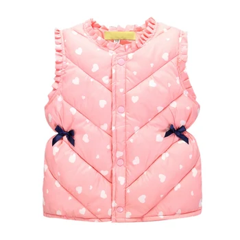 Multi-color Cute Vest Clothing Winter Children Outerwear Coats For Girl And Boys Baby Kids Warm Jacket Vest
Multi-color Cute Vest Clothing Winter Children Outerwear Coats For Girl And Boys Baby Kids Warm Jacket Vest