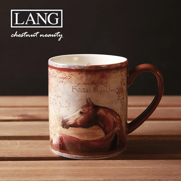 Horse Coffee Mug Tea Cup High Quality American Style Pastoral Style Large Capacity Mug Ceramic Porcelain Tea Coffee Cup Mug
Horse Coffee Mug Tea Cup High Quality American Style Pastoral Style Large Capacity Mug Ceramic Porcelain Tea Coffee Cup Mug