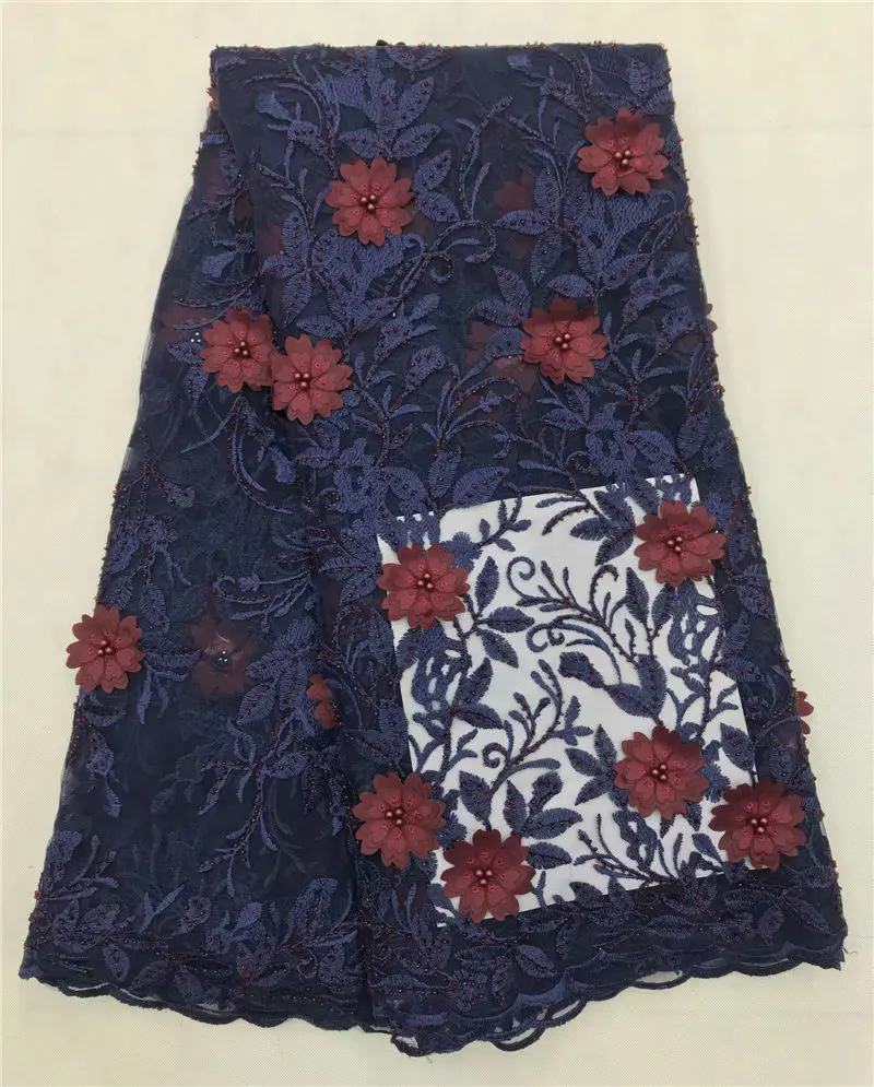 High quality 3D appliqued embroidery tulle lace Latest African lace fabric swiss voile lace TL1025
High quality 3D appliqued embroidery tulle lace Latest African lace fabric swiss voile lace TL1025