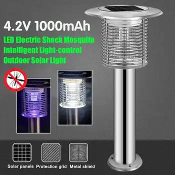 Solar Violet LED Electric Shock Mosquito Double Optical Frequency Light-control Automatic Induction Intelligent Outdoor Lamp Hot
Solar Violet LED Electric Shock Mosquito Double Optical Frequency Light-control Automatic Induction Intelligent Outdoor Lamp Hot