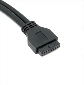 USB 3.0 Dual Ports A Female Screw Mount Type to Motherboard 20pin Header Cable Black ColorUSB 3.0 Dual Ports A Female Screw Moun
USB 3.0 Dual Ports A Female Screw Mount Type to Motherboard 20pin Header Cable Black ColorUSB 3.0 Dual Ports A Female Screw Moun