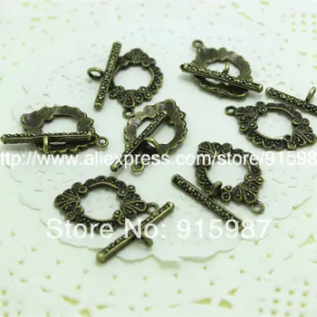 

Sweet Bell (4002) Fashion Jewelry Findings,Accessories,charm,pendant,Alloy Antique Bronze 27*17MM,25MM OT Bracelet clasp 30pcs