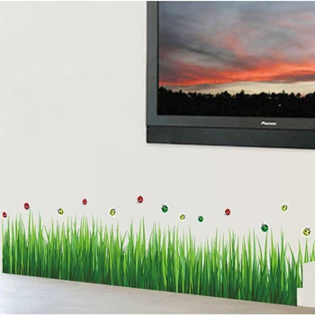 Baseboard Green grass Sticker DIY Removable waterproof Art Vinyl Wall Stickers Decor Living room Bedroom Mural Decal home decor
Baseboard Green grass Sticker DIY Removable waterproof Art Vinyl Wall Stickers Decor Living room Bedroom Mural Decal home decor