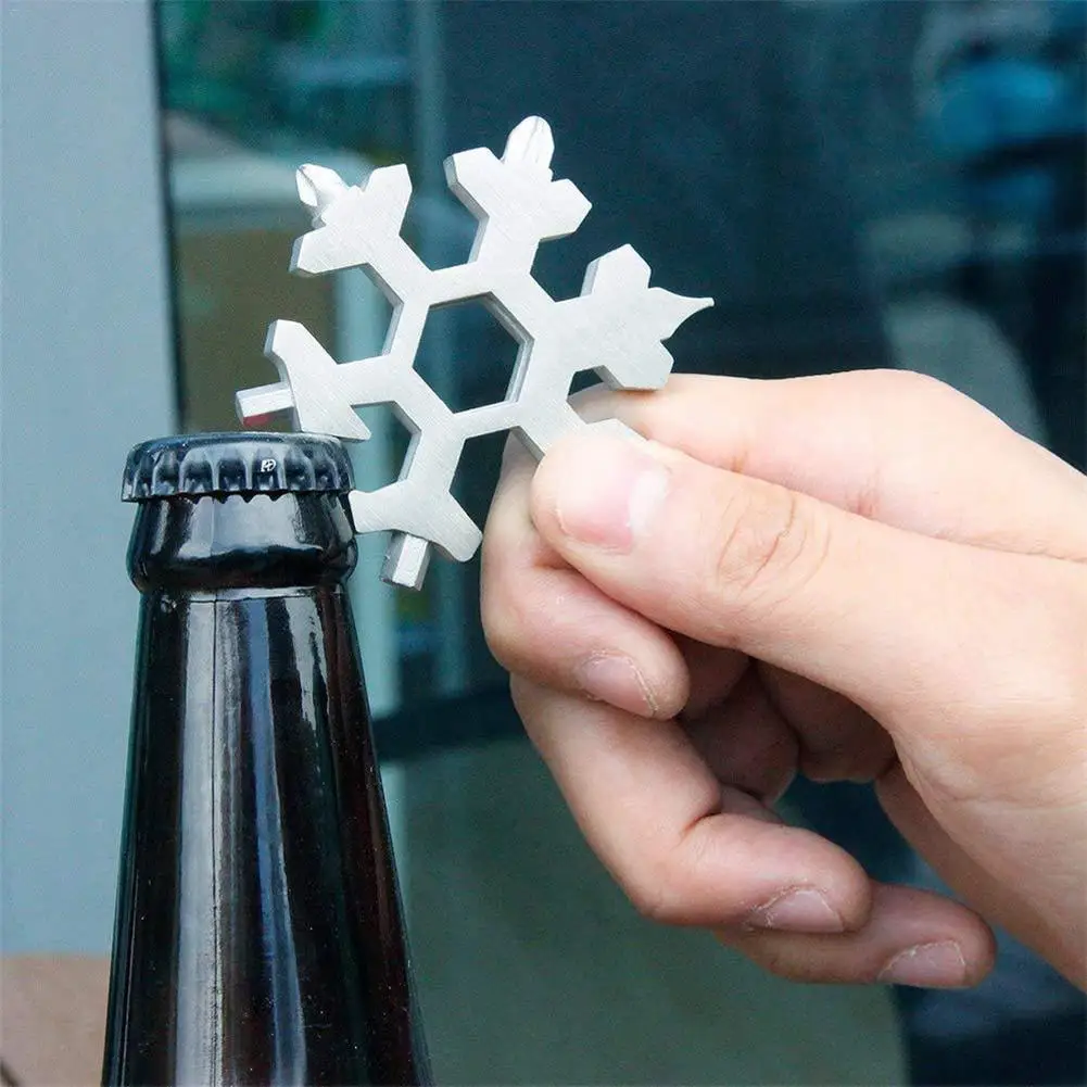 19 in 1 Snowflake Shape Multifunction Screwdriver Stainless Steel Multi Tool Gadget - EDC Gadget Gadget
19 in 1 Snowflake Shape Multifunction Screwdriver Stainless Steel Multi Tool Gadget - EDC Gadget Gadget