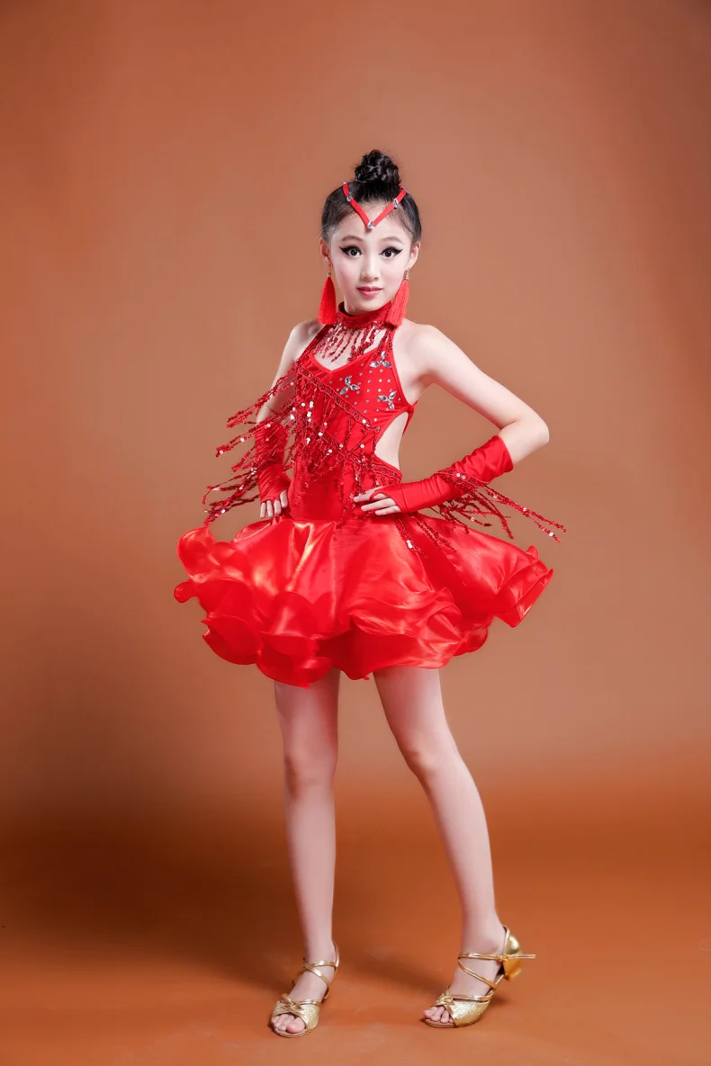 DB24027 latin dance dress-18