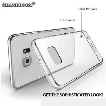 50pcs Clear Hybrid Hard Acrylic Back Soft TPU Frame Cases For Samsung S10 E S9 S8 Plus S7 S6 Edge Note 8 5 4 Ultra Thin Cover
50pcs Clear Hybrid Hard Acrylic Back Soft TPU Frame Cases For Samsung S10 E S9 S8 Plus S7 S6 Edge Note 8 5 4 Ultra Thin Cover