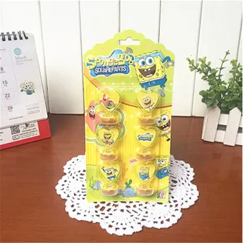 6Pcs/Set SpongeBob Seal Stamper Children Toy DIY Decorative Painting Scrapbooking Decoration Gift Kids Birthday Party Supplies
6Pcs/Set SpongeBob Seal Stamper Children Toy DIY Decorative Painting Scrapbooking Decoration Gift Kids Birthday Party Supplies
