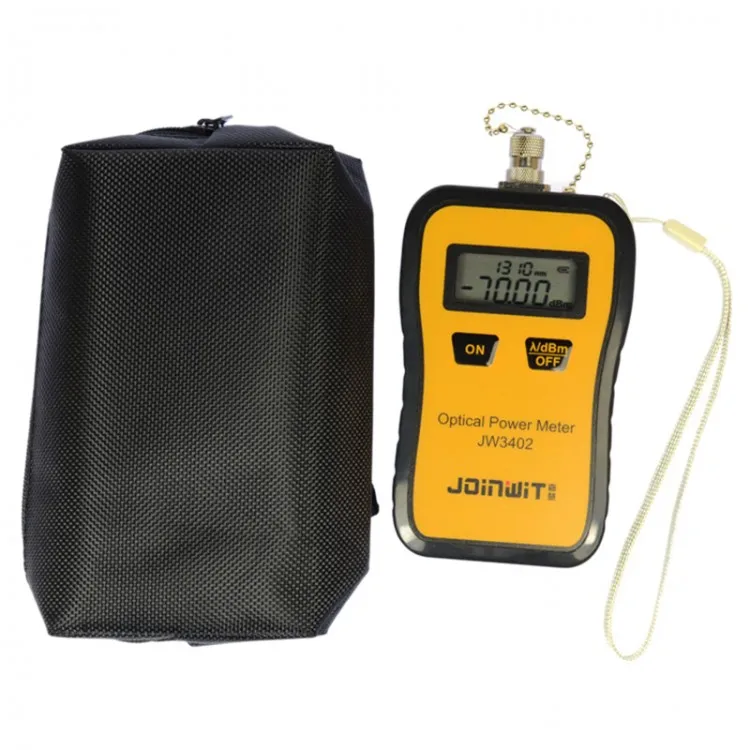 Joinwit JW3402A Handheld 800~1700nm -70~+6dBm Mini Fiber Optical Power Meter
Joinwit JW3402A Handheld 800~1700nm -70~+6dBm Mini Fiber Optical Power Meter