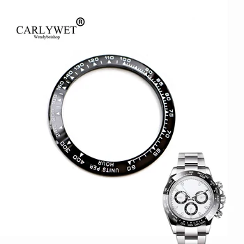 CARLYWET Wholesale High Quality Ceramic Black with White Writing Watch Bezel for Daytona 116500 - 116520
CARLYWET Wholesale High Quality Ceramic Black with White Writing Watch Bezel for Daytona 116500 - 116520