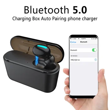 Single Ear Wireless Bluetooth 5.0 Earphones TWS Bluetooth Headphones Handsfree Headset Sports Earbuds Gaming Earphone for iPhone
Single Ear Wireless Bluetooth 5.0 Earphones TWS Bluetooth Headphones Handsfree Headset Sports Earbuds Gaming Earphone for iPhone