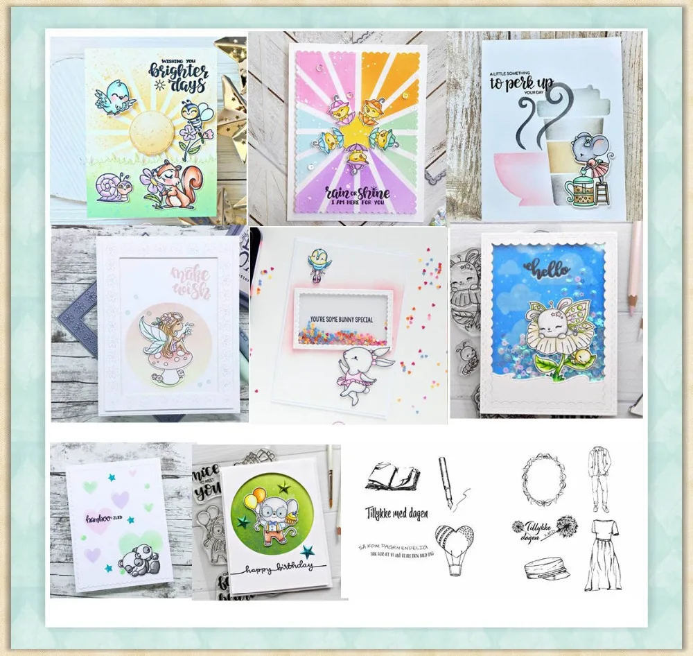Dancing Animals Pattern Prints Transparent Clear Silicone Stamp/Seal for DIY scrapbooking/photo album card making 4x6in
Dancing Animals Pattern Prints Transparent Clear Silicone Stamp/Seal for DIY scrapbooking/photo album card making 4x6in