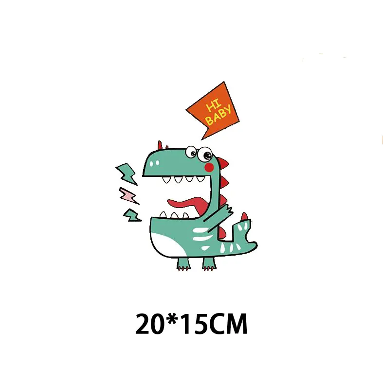 Lovers Cute Cartoon Animal Small Dinosaur Iron on Patches Heat Transfers for Clothes Sticker Decor Badges Appliques DIY Tops E
Lovers Cute Cartoon Animal Small Dinosaur Iron on Patches Heat Transfers for Clothes Sticker Decor Badges Appliques DIY Tops E