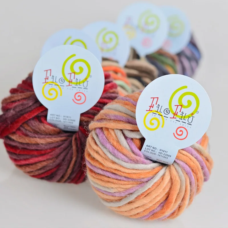 Wholesale High Quality 100g Worsted 100% wool Yarn Skeins Hand Knitting Eco-Friendly Dyed Crochet Yarns laine a tricoter garn
Wholesale High Quality 100g Worsted 100% wool Yarn Skeins Hand Knitting Eco-Friendly Dyed Crochet Yarns laine a tricoter garn