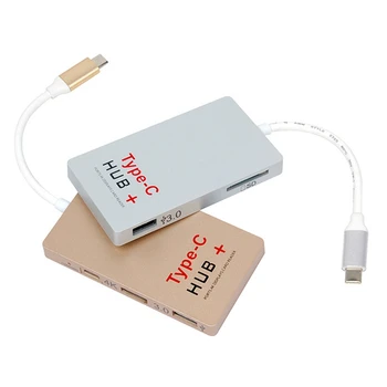 20pcs/lot 5 in 1 Fast Multiport OTG/PD USB 3.1 Type C HUB U-Disk SD Card Reader 4K HDMI Converter Support Charging
20pcs/lot 5 in 1 Fast Multiport OTG/PD USB 3.1 Type C HUB U-Disk SD Card Reader 4K HDMI Converter Support Charging