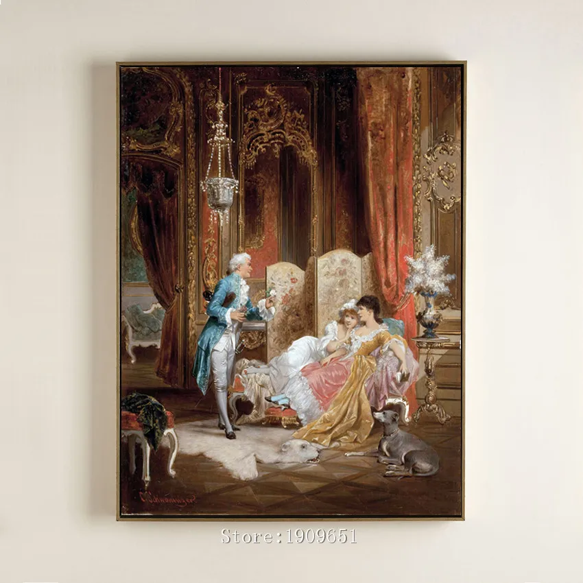 classical court figures noble Mrs and miss canvas printings oil painting printed on cotton no frame wall art decoration picture
classical court figures noble Mrs and miss canvas printings oil painting printed on cotton no frame wall art decoration picture