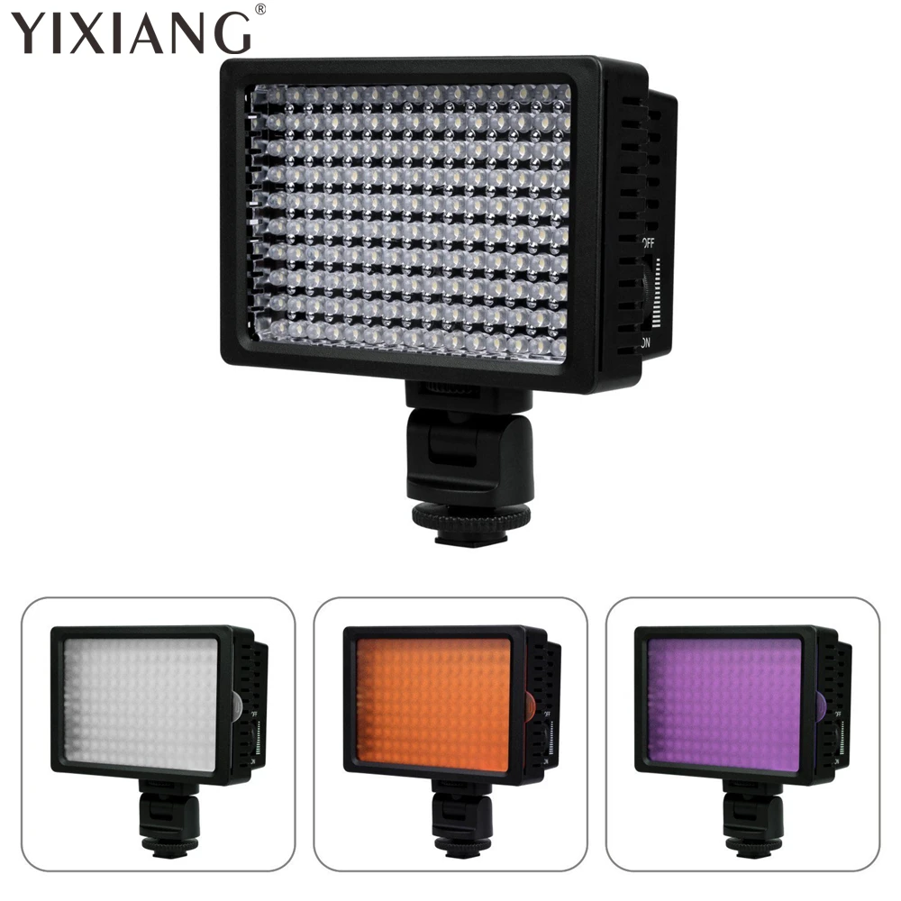 YIXIANG 160 LED Video Light On-Camera Photographic Photography Panel Lighting for Canon Nikon Sony DV Camera Camcorder VS HD-160
YIXIANG 160 LED Video Light On-Camera Photographic Photography Panel Lighting for Canon Nikon Sony DV Camera Camcorder VS HD-160