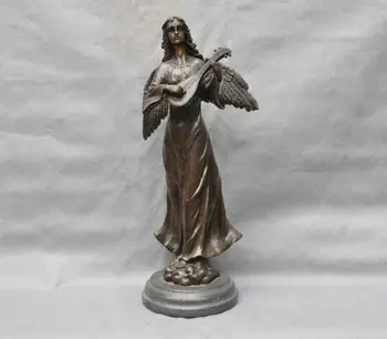 Women Lady Angel Play the Piano Musical Instruments Art Sculpture cigarette lighter cooking tools Decoration 100% Brass Bronze
Women Lady Angel Play the Piano Musical Instruments Art Sculpture cigarette lighter cooking tools Decoration 100% Brass Bronze