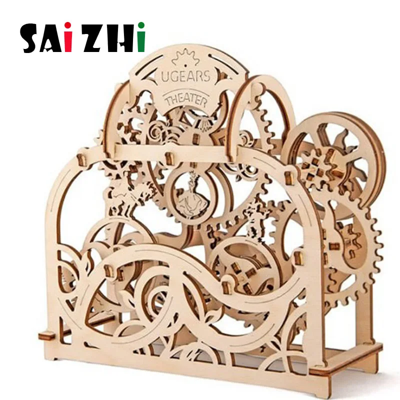 Saizhi DIY Mechanical transmission model 3D Wooden Model Building Kits Toys Hobbies Gift for Children Adult SZ4210
Saizhi DIY Mechanical transmission model 3D Wooden Model Building Kits Toys Hobbies Gift for Children Adult SZ4210