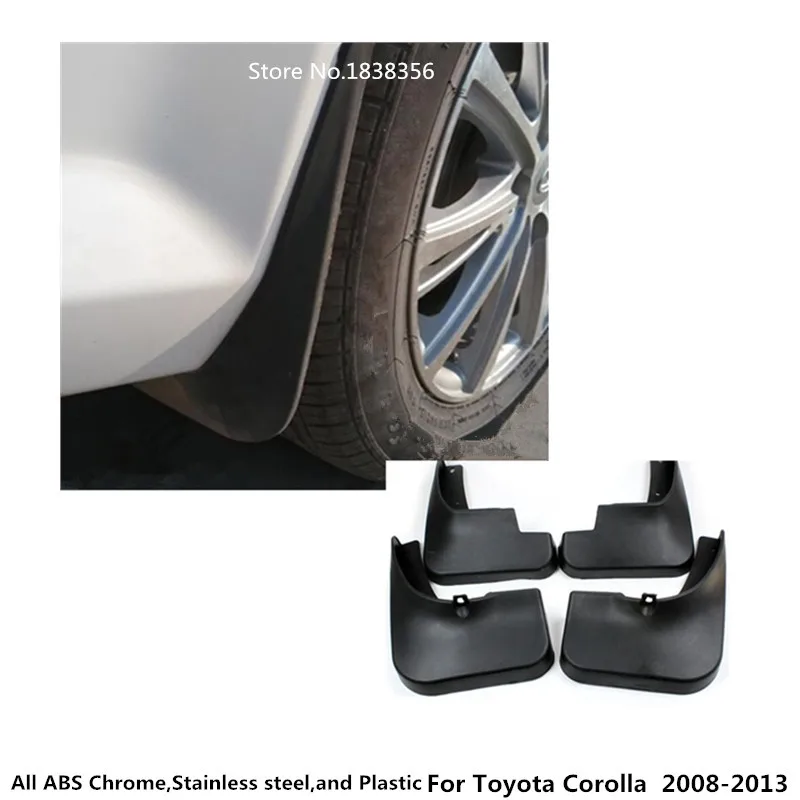 4 шт. пластиковые Брызговики для Toyota Corolla Altis 2008 2009 2010 2011 2012 2013 | Автомобили и