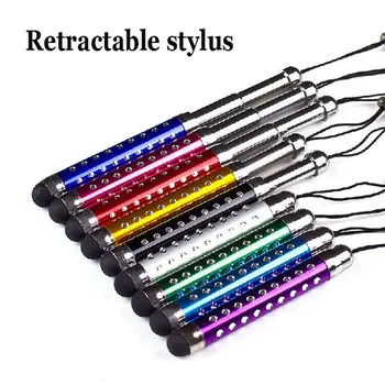 Retractable Three-tier With Dust Plug Capacitive Touch Screen Stylus Pen for Phone Tablet For iPhone 7 7plus 6 6S Samsung S9
Retractable Three-tier With Dust Plug Capacitive Touch Screen Stylus Pen for Phone Tablet For iPhone 7 7plus 6 6S Samsung S9