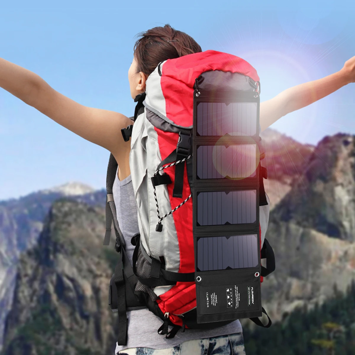 FLOUREON 28W Foldable Solar Panel Charger Waterproof Mobile Power Bank with 3 USB Ports for Smartphones Xiaomi Tablets Camping
FLOUREON 28W Foldable Solar Panel Charger Waterproof Mobile Power Bank with 3 USB Ports for Smartphones Xiaomi Tablets Camping