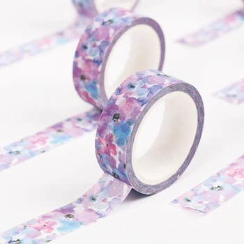 1PC 1.5cm*7M Watercolor Purple Paper Washi Tape DIY Decorative Scrapbooking Masking Tape Adhesive Label Sticker Tape Stationery
1PC 1.5cm*7M Watercolor Purple Paper Washi Tape DIY Decorative Scrapbooking Masking Tape Adhesive Label Sticker Tape Stationery