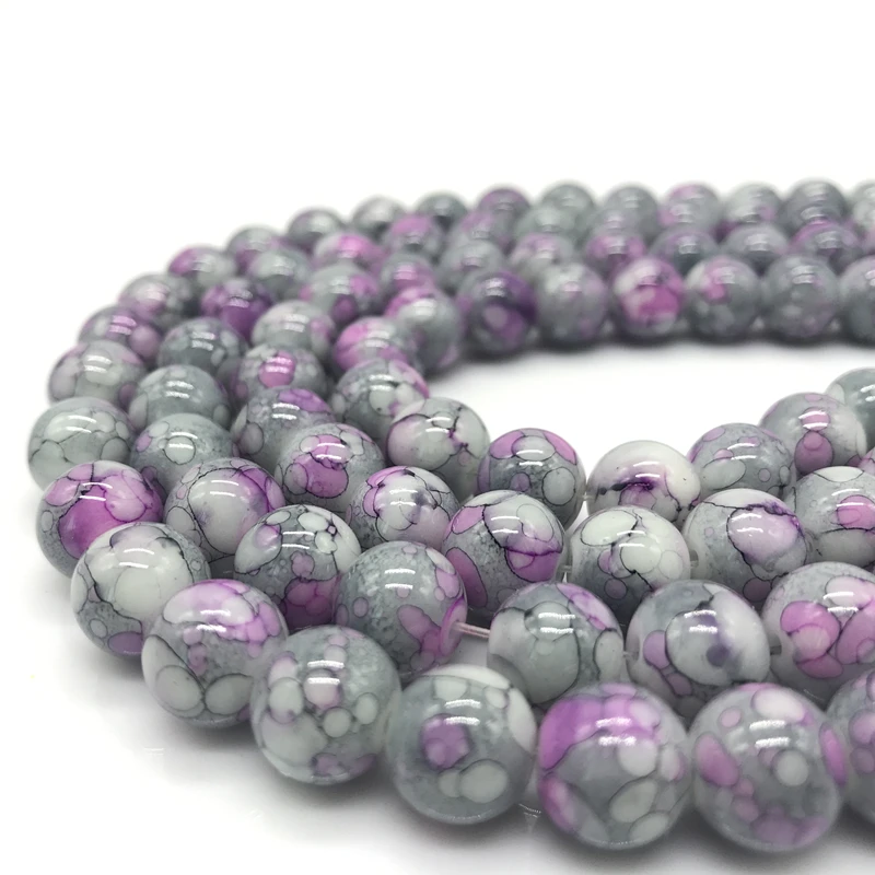 Wholesale 6 8 10 mm Unmatched Glass Loose Spacer Charm Beads Pattern Making Bracelet Necklace Jewelry #06
Wholesale 6 8 10 mm Unmatched Glass Loose Spacer Charm Beads Pattern Making Bracelet Necklace Jewelry #06