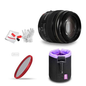 YONGNUO 100mm F2.0 Medium Telephoto Prime Lens AF/MF Auto Manual Focus Caden Bag FOTGA Filter for Nikon Camera D7200 D7100 D7000
YONGNUO 100mm F2.0 Medium Telephoto Prime Lens AF/MF Auto Manual Focus Caden Bag FOTGA Filter for Nikon Camera D7200 D7100 D7000