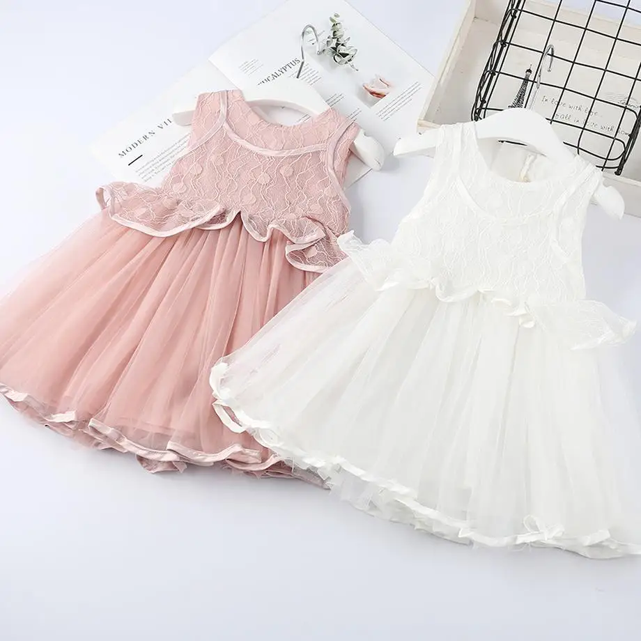 Summer 2019 high quality lace soild color children dress dot dresses for girls princess party dress baby girl clothes
Summer 2019 high quality lace soild color children dress dot dresses for girls princess party dress baby girl clothes