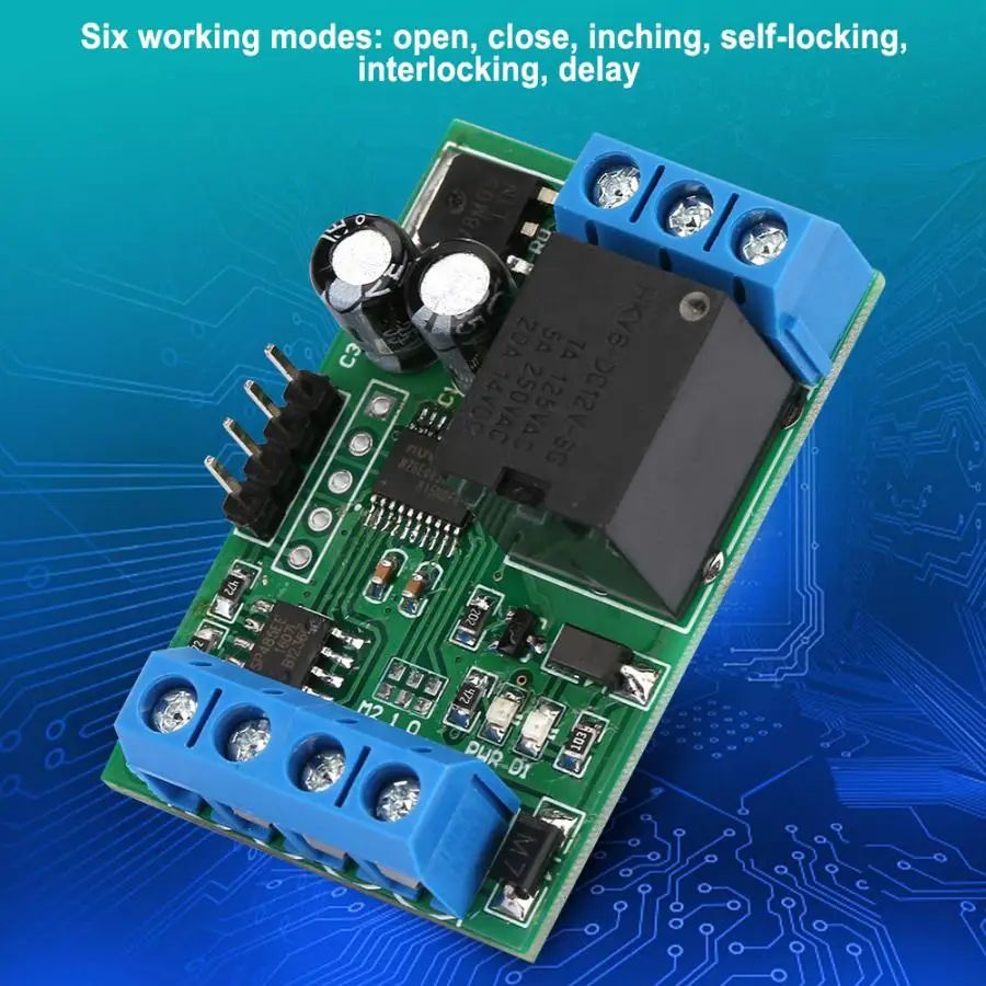 Relay Module 12V 1 Channel Relay Module RS485 RTU Serial Port Multi-function Relay Module PLC Controller
Relay Module 12V 1 Channel Relay Module RS485 RTU Serial Port Multi-function Relay Module PLC Controller