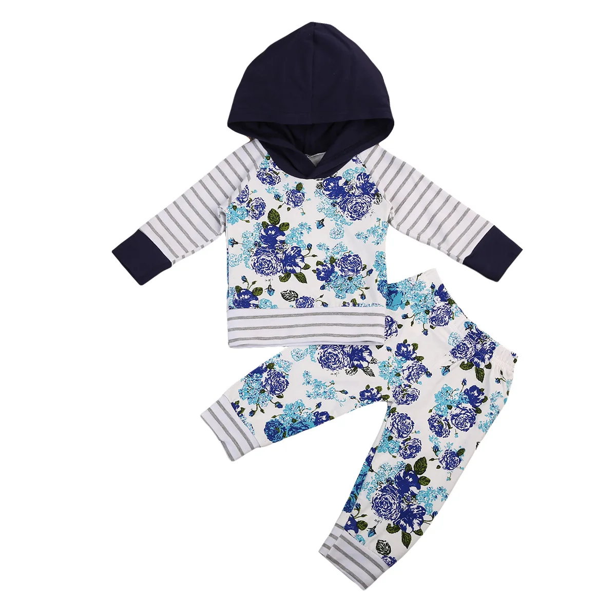 Autumn baby boy flower clothes Children Baby Girls Long Sleeve Hooded Tops Floral pants 2pcs set
Autumn baby boy flower clothes Children Baby Girls Long Sleeve Hooded Tops Floral pants 2pcs set
