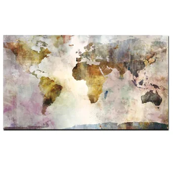 Abstract 3D World Map Canvas Painting Classical World Map Print On Canvas for Office Room Picture Wall Art Cuadros Decor
Abstract 3D World Map Canvas Painting Classical World Map Print On Canvas for Office Room Picture Wall Art Cuadros Decor