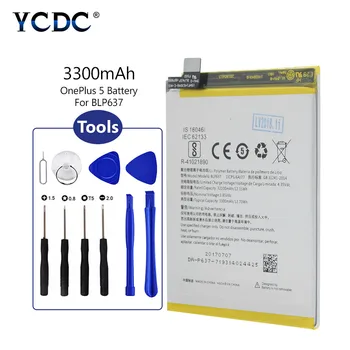Original BLP637 Battery For OnePlus 5 / OnePlus 5T Mobile Phone 3.85V 3300mAh BLP 637 Li-ion Phone Battery With Opening Tools
Original BLP637 Battery For OnePlus 5 / OnePlus 5T Mobile Phone 3.85V 3300mAh BLP 637 Li-ion Phone Battery With Opening Tools
