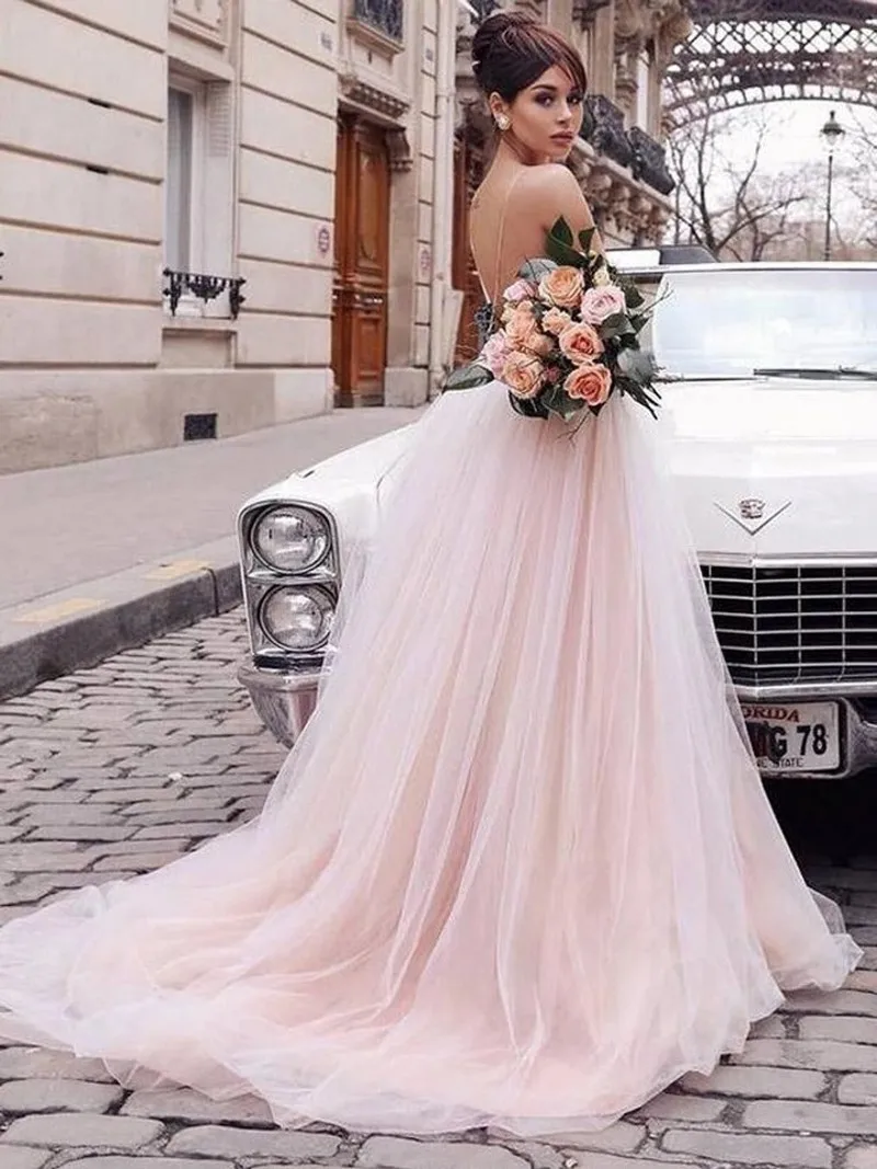 Hand Made Flower V-Neck Spaghetti Straps Floor Length Soft Tulle Prom Dresses Court Train Party Gowns For Prom
Hand Made Flower V-Neck Spaghetti Straps Floor Length Soft Tulle Prom Dresses Court Train Party Gowns For Prom