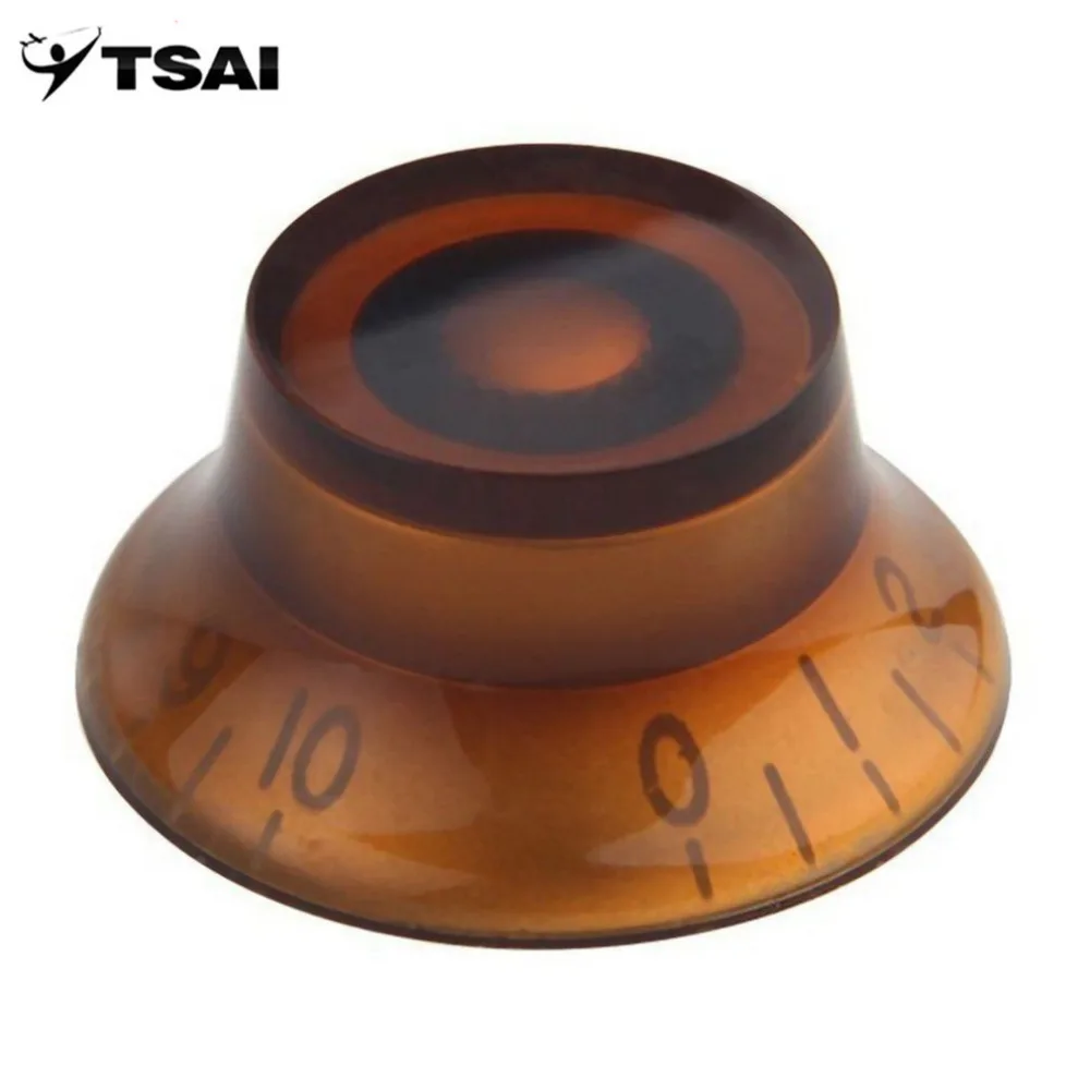 TSAI Electric Guitar Potentiometer Cap Volume Voice Speed Bell Knobs For Electric Guitar Parts Acrylic Guitar
TSAI Electric Guitar Potentiometer Cap Volume Voice Speed Bell Knobs For Electric Guitar Parts Acrylic Guitar
