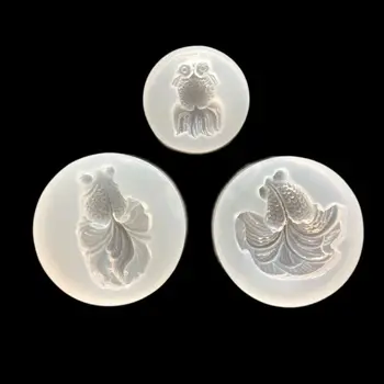 3Pcs Goldfish Pendant Mold Resin Casting Mold Jewelry Making Jewelry Tools Necklace Pendant Resin Mould DIY Hand Craft Molds
3Pcs Goldfish Pendant Mold Resin Casting Mold Jewelry Making Jewelry Tools Necklace Pendant Resin Mould DIY Hand Craft Molds
