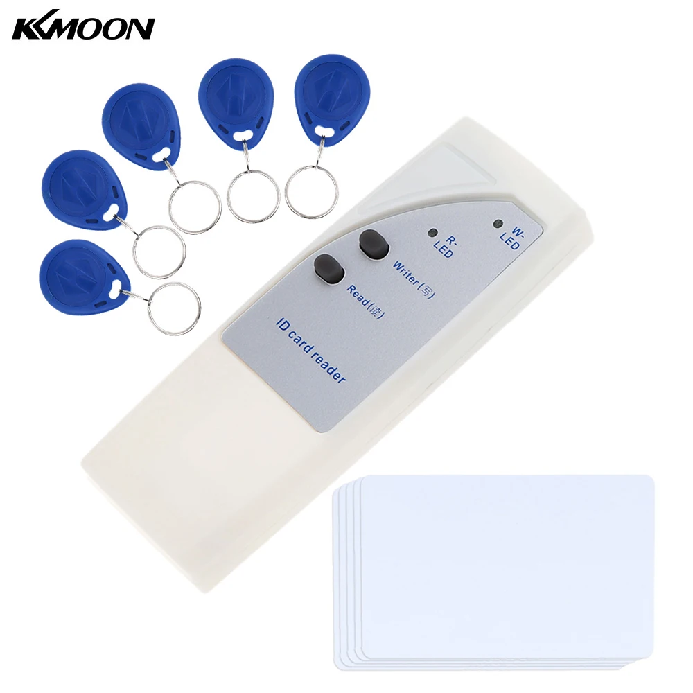 Handheld 125Khz RFID Reader Smart ID Card Reader Copier Writer Duplicator + 5 Writable Cards + 5 Key Fob
Handheld 125Khz RFID Reader Smart ID Card Reader Copier Writer Duplicator + 5 Writable Cards + 5 Key Fob