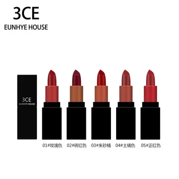 3CE Eunhye House Matte Lipstick 6 color Cosmetic Lasting Pigment Sexy Lip Matte Nude Lipstick Makeup Tool Newest Silky Texture
3CE Eunhye House Matte Lipstick 6 color Cosmetic Lasting Pigment Sexy Lip Matte Nude Lipstick Makeup Tool Newest Silky Texture