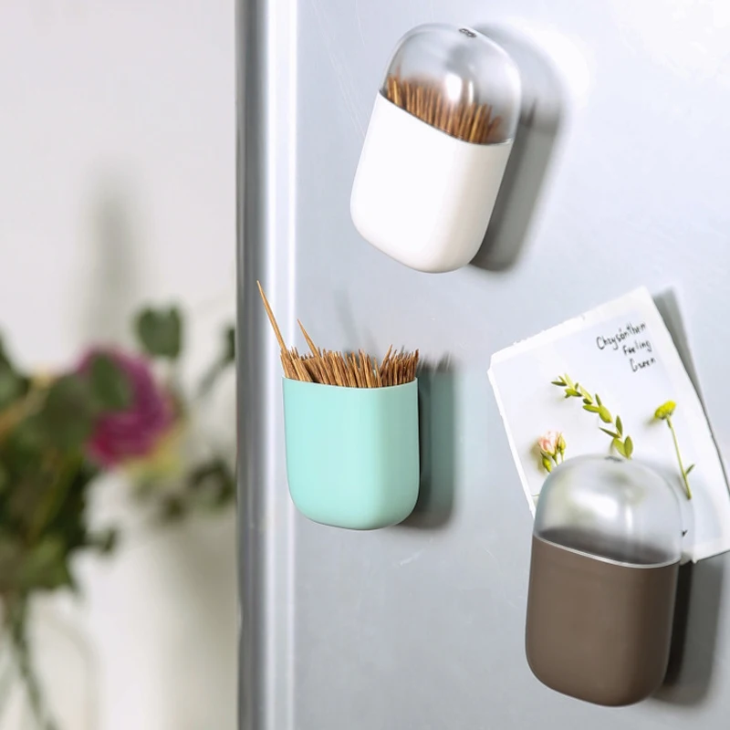 Magnetic Toothpick Holder Container Portable Toothpick Box Refrigerator Microwave Oven Household Table Toothpick Dispenser
Magnetic Toothpick Holder Container Portable Toothpick Box Refrigerator Microwave Oven Household Table Toothpick Dispenser