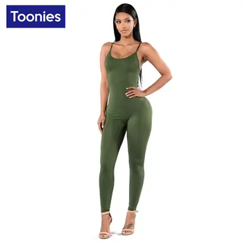 TOONIES Sexy Romper Summer Bodysuit Off Shoulder Women's