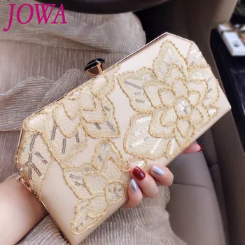 2019 New Design Women's Fashion Evening Bag Vintage Embroidery Handbag Night Gold Purse Wedding Party Bride Clutch Chain Package
2019 New Design Women's Fashion Evening Bag Vintage Embroidery Handbag Night Gold Purse Wedding Party Bride Clutch Chain Package