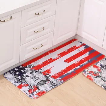 USA flat carpet Retro American Statue of Liberty Fleece Carpet Anti-Skid Area Rugs For Kids Adults Kitchen Floor Mats
USA flat carpet Retro American Statue of Liberty Fleece Carpet Anti-Skid Area Rugs For Kids Adults Kitchen Floor Mats